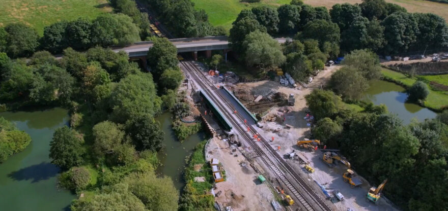 Major engineering works complete on Chiltern main line