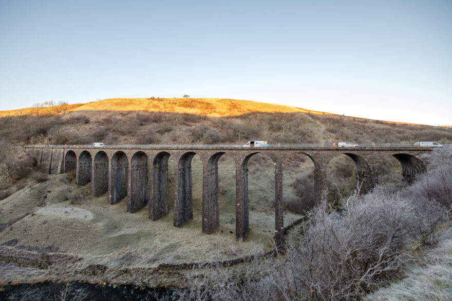 Historic viaduct restoration works complete